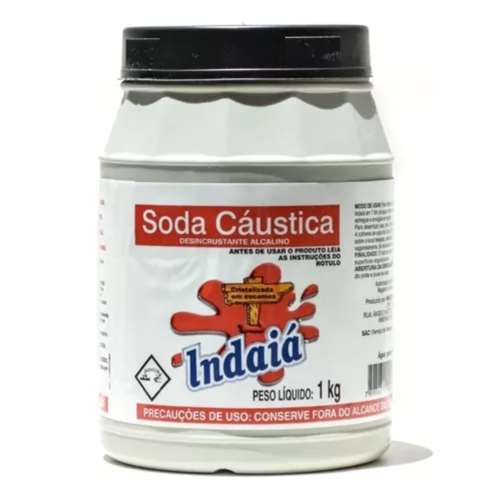 COD 7918 SODA CAUSTICA CRISTALISADA EM ESCAMA 1 KG